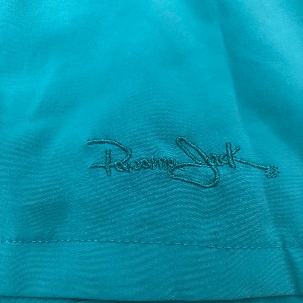 PANAMA JACK Mens Swim Trunks Short Boardshorts Green Blue Beach Pool Size Large - Picture 5 of 10